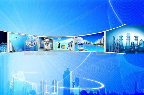 商務(wù)科技背景素材