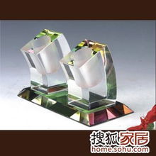 水晶話筒座 工藝禮品批發中的璀璨明珠